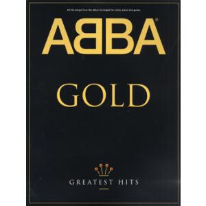 楽譜 【取寄品】輸入　ＡＢＢＡ　ＧＯＬＤ　ＧＲＥＡＴＥＳＴ　ＨＩＴＳ【ネコポスは送料無料】