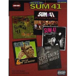 楽譜 輸入 バンドスコア　ベスト・オブ・ＳＵＭ４１【ネコポス不可・宅配便のみ可】