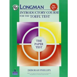 【取寄品】【取寄時、納期1〜3週間】Longman Preparation Course for the TOEFL Test Paper Test Intorductory Course Student Book with CD and Answer Key【ネ