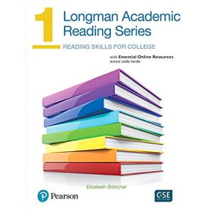 【取寄品】【取寄時、納期1〜3週間】Longman Academic Reading Series 1 Student Book with online resources【ネコポスは送料無料】｜エイブルマートヤフー店