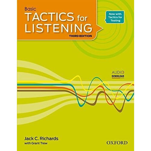 【取寄品】【取寄時、納期1〜3週間】TACTICS FOR LISTENING 3RD EDITIO...