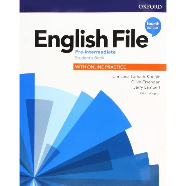 【取寄品】【取寄時、納期1〜3週間】English File 4th Edition Pre-Int...