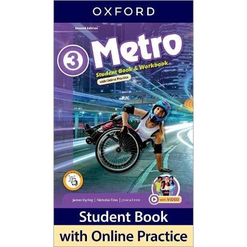 【取寄時、納期1〜3週間】Metro 2/E Level 3 Student Book and Wo...