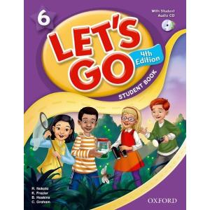 【取寄品】【取寄時、納期1〜3週間】LET’S GO 4TH EDITION LEVEL 6 STUDENT BOOK WITH AUDIO CD PACK【ネコポスは送料無料】