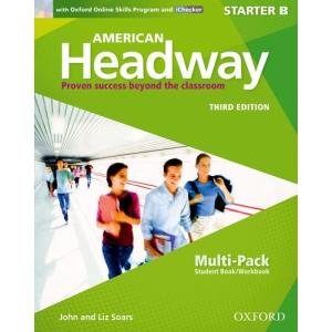American Headway 3rd Edition Starter MultiPack B with Online Skills and iChecker 【分冊版】の商品画像