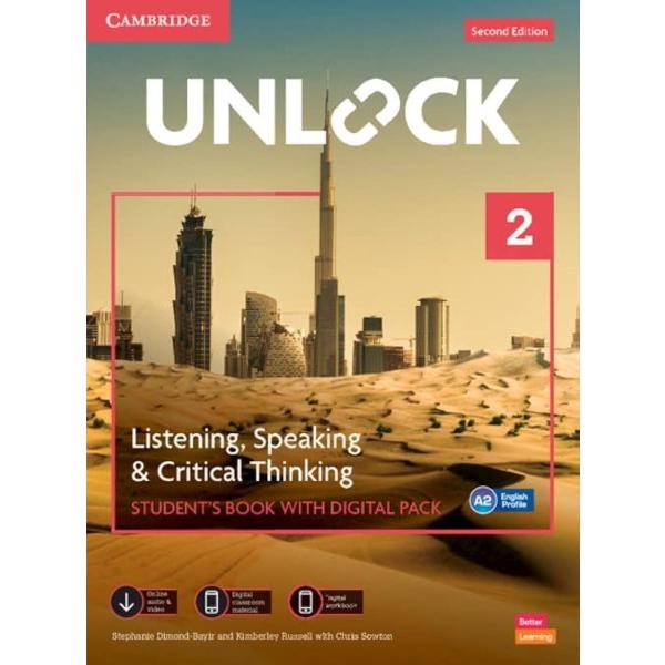 【取寄品】【取寄時、納期1〜3週間】Unlock 2/E Listening Speaking ＆ ...