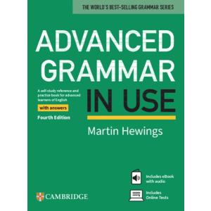 【取寄品】【取寄時、納期1〜3週間】Advanced Grammar in Use Fourth edition Book with Online Tests and eBook【ネコポスは送料無料】