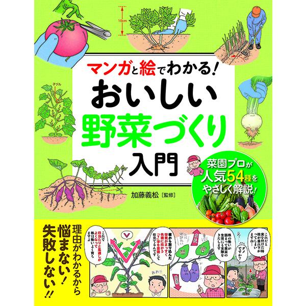 【取寄品】【取寄時、納期1〜2週間】マンガと絵でわかる！おいしい野菜づくり入門