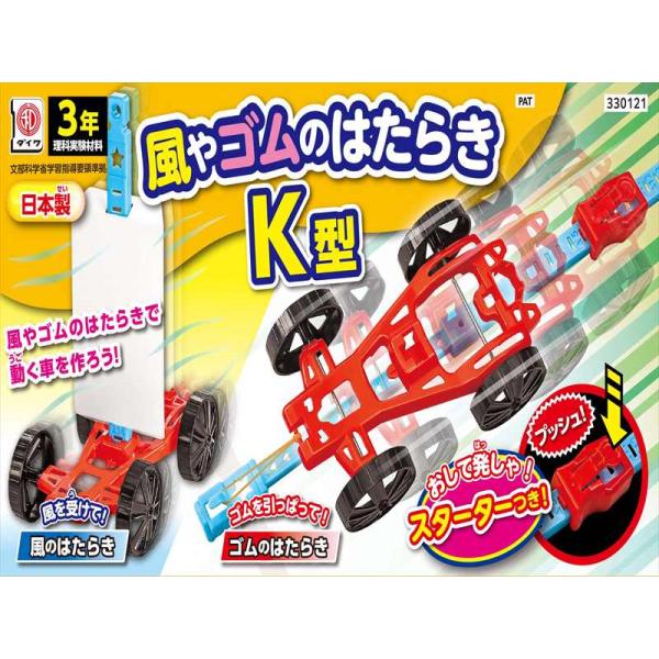 風やゴムのはたらきK型