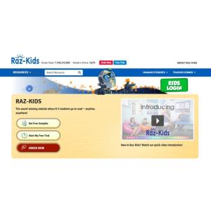 Raz-kids（36人分）1年間ライセンス　学校・教室用　／公費決済可能　多読