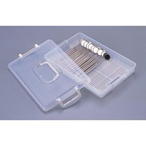 分類収納ケース クリア 小 スノコ付