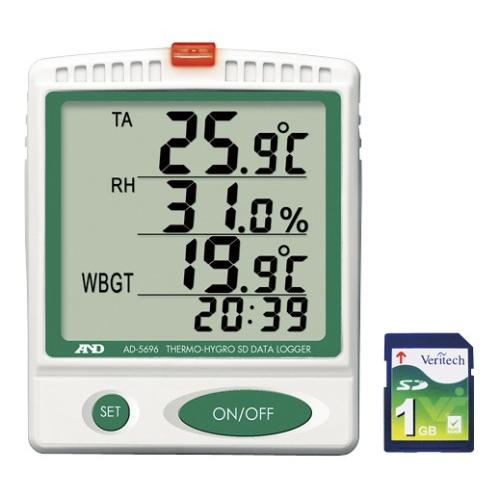 温・湿度SD データロガー AD5696