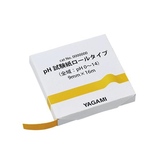 pH試験紙 ロールタイプ　全域:pH0〜14　9mm×16m