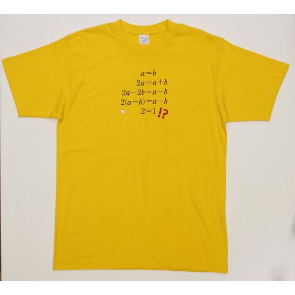 Tシャツ（解答間違いさがし：等式の変形） Sサイズ