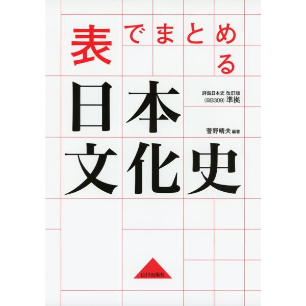 表でまとめる 日本文化史