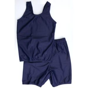 スクール水着 女子 紺 セパレート型 2WAY...の詳細画像3
