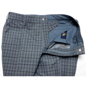 制服 スラックス 夏用 グレーチェック W70...の詳細画像3