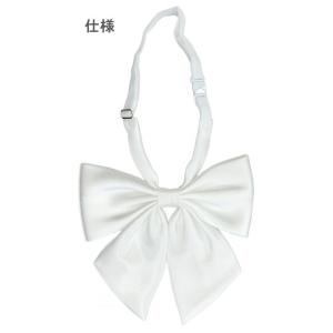 セーラー服リボン シルックサテンダブル蝶タイ ...の詳細画像3