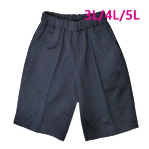 ブルマー 2本ライン 濃紺 3L 4L 5L/通学/通園/日本製/Fashioner