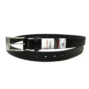 カンコー学生服 伸縮バックルの牛革学生ベルト30ミリ幅・ロングサイズ(W106~116)