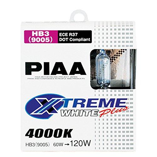PIAA 19615 9005 (HB3) Xtreme White Plus 高性能ハロゲン電球 ...