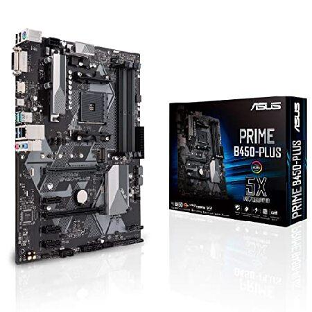 Asus Prime B450-PLUS AM4/B450/DDR4/S-ATA 600/ATXソケ...