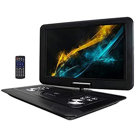 TFT-LCDスクリーンとUSB/SD/AVを備えたTREXONIC 15.4インチポータブルDVD...