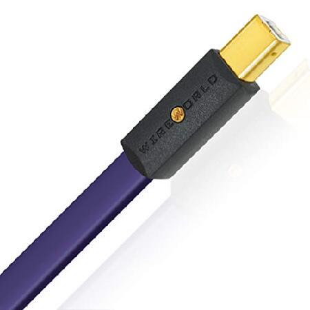 WIREWORLD ウルトラバイオレット 8 USB 2.0 オーディオケーブル - AからB (1...