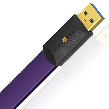 WIREWORLD ウルトラバイオレット 8 USB 3.0 オーディオケーブル - AからB (2...