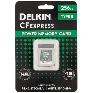 Delkin Devices 256GB電源CFExpressタイプBメモリカード（DCFX1-256）｜galaxy-usa