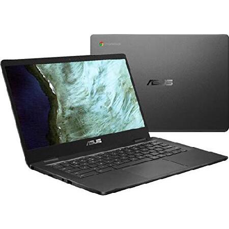 Asus 14インチ HD Chromebook ノートパソコン PC Intel Dual Cor...