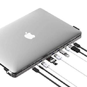 5E01 GIISSMO Macbook Pro/Air 14-IN-2 USB C ドッキングステーション