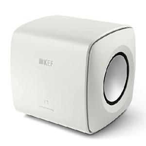 KEF KC62 サブウーファー / 1,000ワット / クラスDアンプ搭載 / 6.5インチフォースキャンセリングドライブユニット / ホワイト white