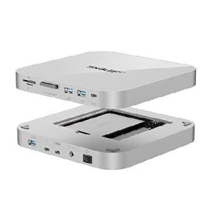Satechi USB-C スタンドハブ NVMe/SATA SSDスロット Mac Mini M2 /M1