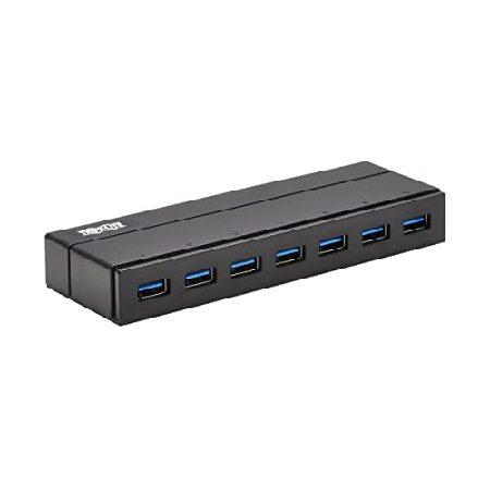 Tripp Lite 7ポート USB-A ミニハブ - USB 3.2 Gen 1 最大5ギガビッ...