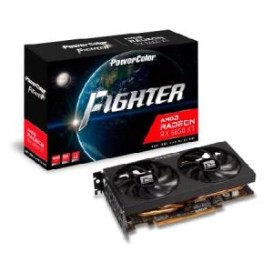 PowerColor Fighter AMD Radeon RX 6650 XT グラフィックカード 8GB GDDR6メモリ付き｜galaxy-usa