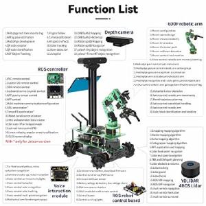 Yahboom AI ロボット工学 Jetso...の詳細画像2