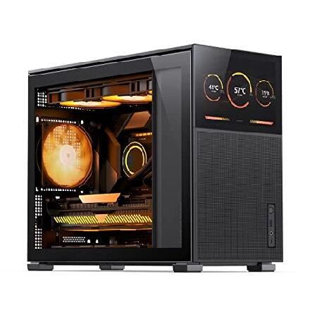 JONSBO D31 メッシュ SC ブラック マイクロATXコンピューターケース スクリーン付き ...