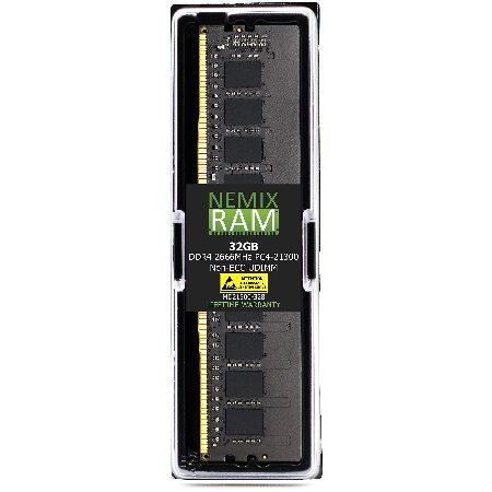 NEMIX RAM 32GB DDR4-2666 PC4-21300 ノンECC UDIMM アンバ...