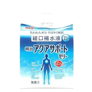明治 アクアサポートゼリー リンゴ風味 200g×24袋/ケース