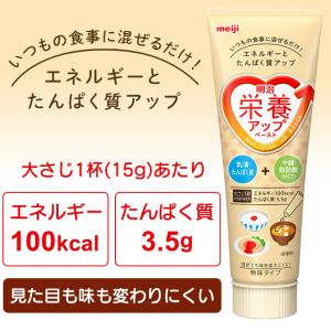 栄養アップペースト 165g 明治 (たんぱく...の詳細画像1