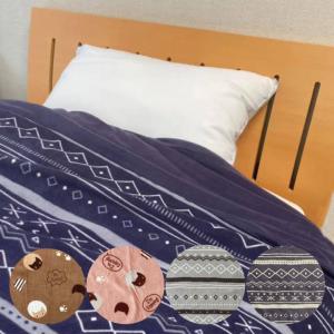 ちょっと訳あり　マイクロフリース 掛布団カバー　シングルサイズ（150×210cm）あったか　マイクロ　掛け布団カバー　軽い　丸洗い　S