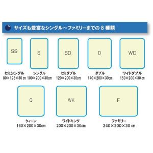 A 防水シーツ ボックスシーツ セミダブル 1...の詳細画像5