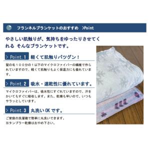 とってもECOな マイクロファイバー毛布 ひざ...の詳細画像3