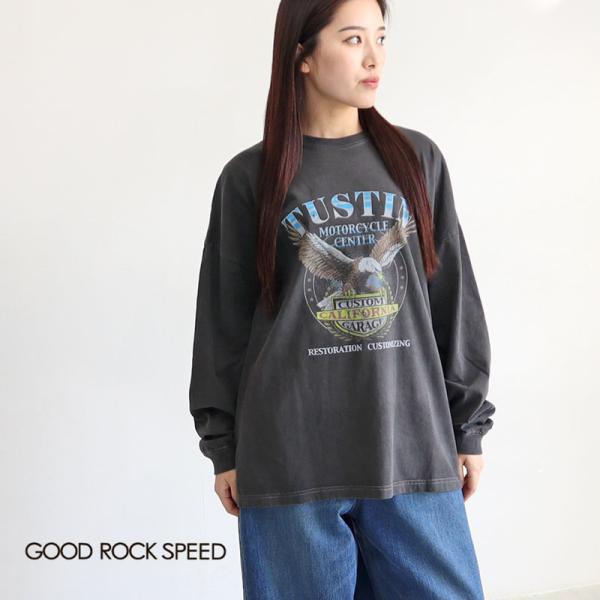 GOOD ROCK SPEED グッドロックスピード ORIGINAL ロングスリーブティー EAG...