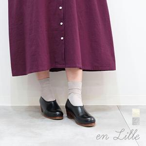 リーレ en Lille ショートソックス メリヤクー meri ja kuu わかくさ EL19101 レディース シルクナイロン 靴下 ギフト made in japan｜galette-store