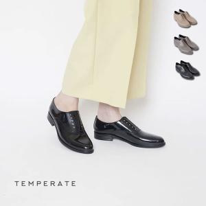 TEMPERATE テンパレイト OMBRE スタッズマニッシュシューズ レインシューズ レディース レインブーツ 防水 雨 光沢