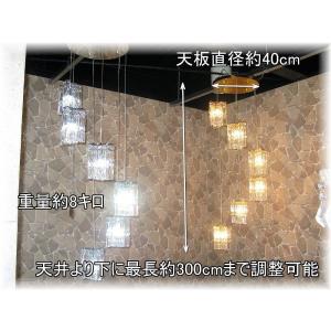 シャンデリア 照明 LED 6灯 吹き抜け 照...の詳細画像2