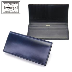 ポーター ビルコードバン ロングウォレット 184-02269 吉田カバン PORTER BILL CORDVAN LONG WALLET 長財布 メンズ 本革 ブランド レディース 小銭入れ 日本製