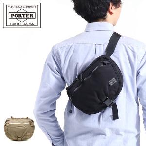 ポーター クランカーズ ショルダーバッグ 568-09707 吉田カバン PORTER KLUNKERZ WAIST SHOULDER BAG メンズ レディース ナイロン 斜めがけ 2WAY ウエストポーチ｜galleria-onlineshop